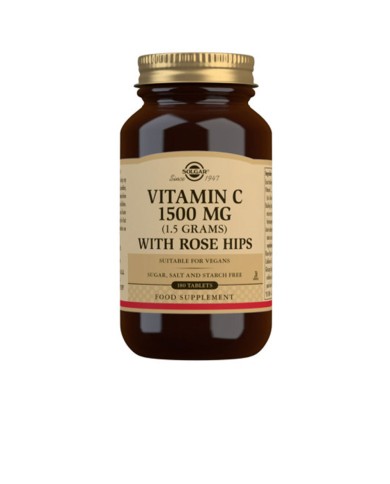 Solgar Vitamina C 1500mg 180 Comp | Éclatant