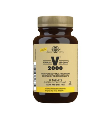 VM-2000 Solgar | Multivitamínico de Alta Potência
