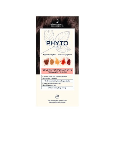 PHYTO PHYTOCOLOR #3 Castanho Escuro | Eclatant.pt