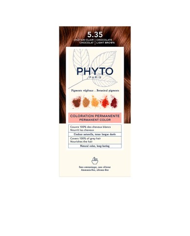 PHYTO PHYTOCOLOR #5.35 Castanho Claro Chocolate | Éclatant