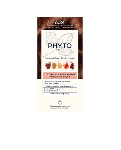 PHYTO PHYTOCOLOR #6.34 Loiro Escuro Acobreado | Éclatant