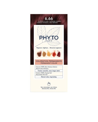 PHYTO PHYTOCOLOR #6.66 Castanho Claro Cereja | Éclatant