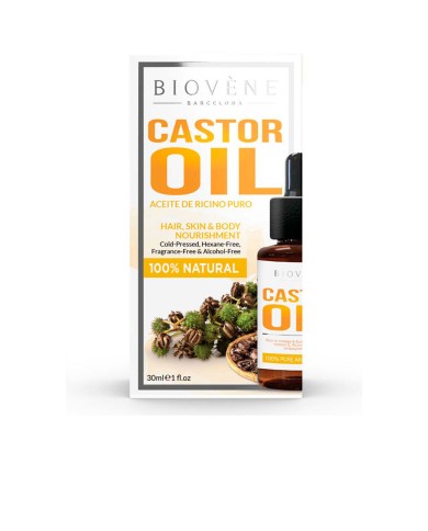 BIOVÈNE Castor Oil – Nutrição Cabelo, Pele & Corpo 30ml