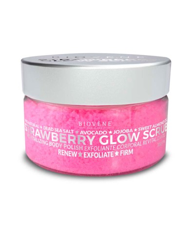 Strawberry Glow Scrub Corporal 200g | BIOVÈNE