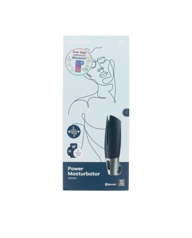 SATISFYER Power Masturbator Vibrador | Éclatant