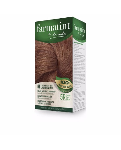 Farmatint Gel #5R Castanho Claro Acobreado | Éclatant