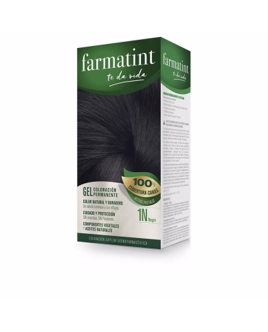 Farmatint Gel #1N Preto Coloração Permanente | 5un