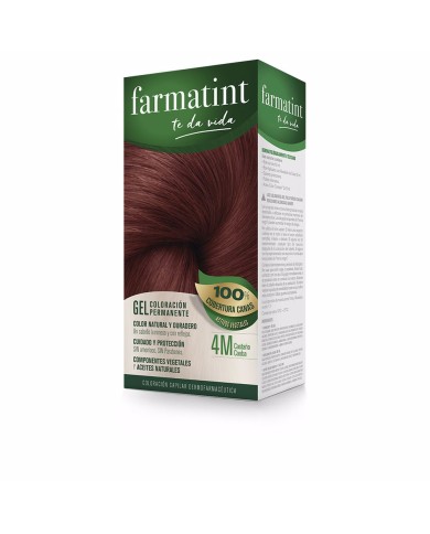 Farmatint Gel #4M Castanho Mogno | Coloração Permanente