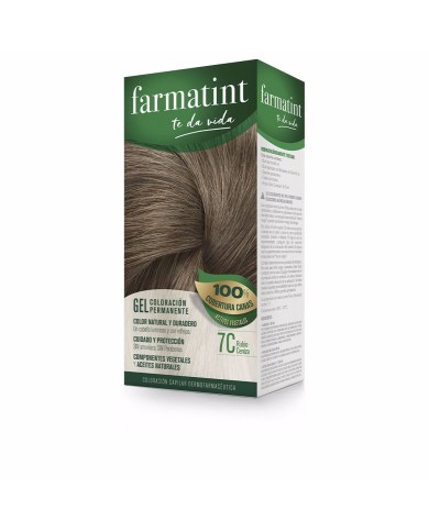 Farmatint Gel #7C Louro Cinza | Coloração Permanente