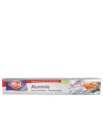 Papel de Alumínio Extra Resistente 50m | Albal