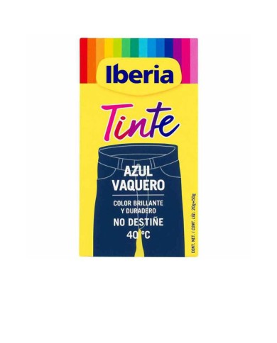IBERIA Tinte Roupa Azul Ganga 70g | Cor Intensa 40°