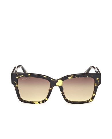 MAX&CO MO0094 55F – Óculos de Sol Retangulares Havana