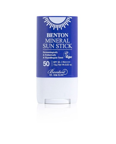 BENTON Mineral Sun Stick SPF50 15gr | Éclatant