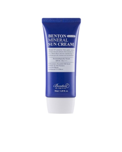 BENTON SKIN FIT Creme Solar Mineral SPF50+ | Éclatant