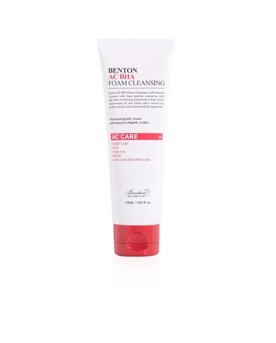 BENTON AC BHA Espuma de Limpeza 120g | Éclatant