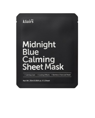 KLAIRS Midnight Blue Máscara em Folha Calmante 25ml