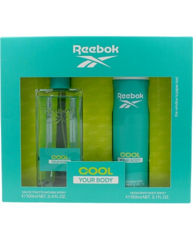 Reebok Cool Your Body Woman Lote 2 pç | Éclatant