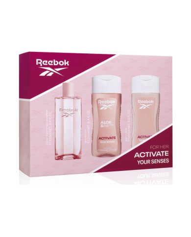 Reebok Activate Your Senses Woman Estojo 3 pç