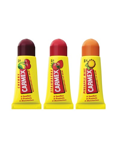 Carmex Minis Bálsamos Labiais SPF15 Triplo | Éclatant
