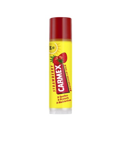 Carmex Bálsamo Labial Morango SPF15 4,25gr | Éclatant