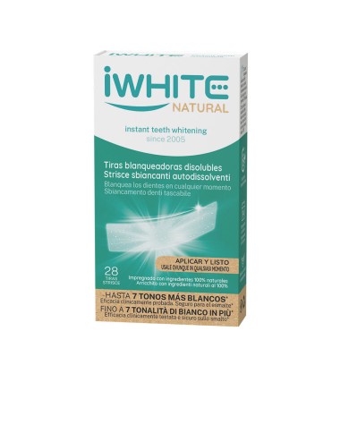 iWhite Tiras Branqueadoras Solúveis 28un | Éclatant