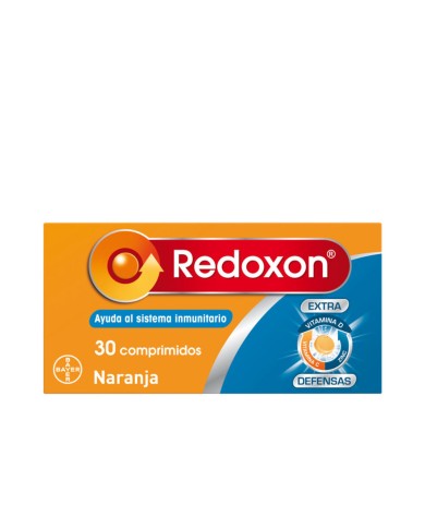 Redoxon Extra Defesas Efervescentes Laranja 30un