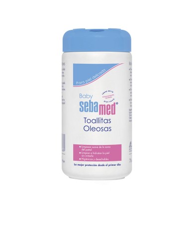 SEBAMED Baby Toalhitas Oleosas 70un | Éclatant
