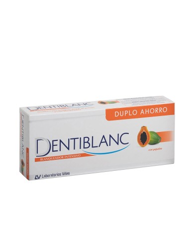 Dentiblanc Branqueador Intensivo Papaia 2x100ml