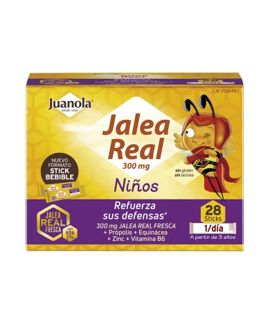 Geleia Real Crianças Sticks 28u | Juanola