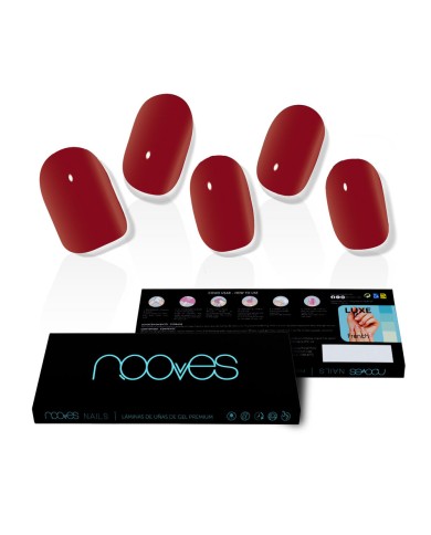 Lâminas de Gel Midnight Rain Vermelho | NOOVES