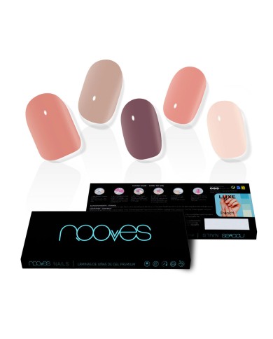 Lâminas de Unhas de Gel Premium Luxe NOOVES | Éclatant