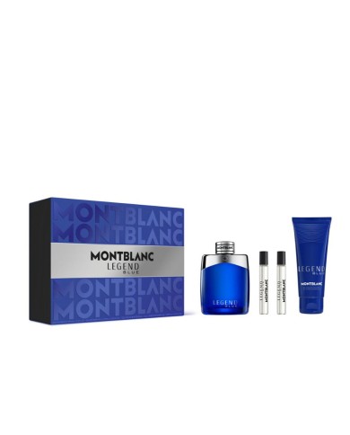 Montblanc Legend Blue Estojo 4 unid | Éclatant