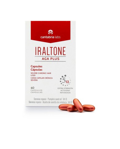 IRALTONE FORTE 60 Cápsulas | Queda Capilar | Iraltone