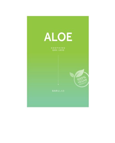 Barulab The Clean Máscara Vegana Aloe Vera 23g