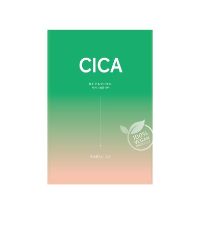 BARULAB THE CLEAN Máscara Vegan Cica Reparadora