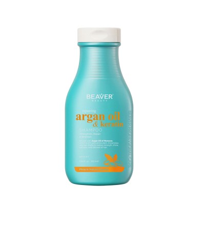 Beaver Argan Oil & Keratin Champô Reparador 350ml
