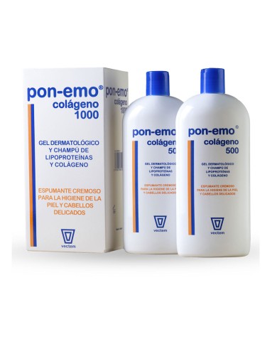 PON-EMO Colagénio Gel & Champô 2em1 500ml | Éclatant