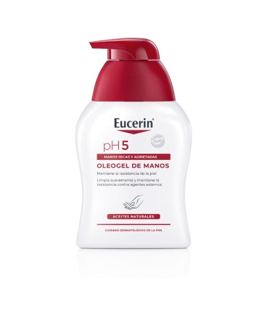 Eucerin PH5 Oleogel Mãos Pele Seca 250ml | Éclatant