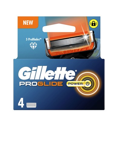 Gillette Fusion ProGlide Power Carregador 4 Recargas