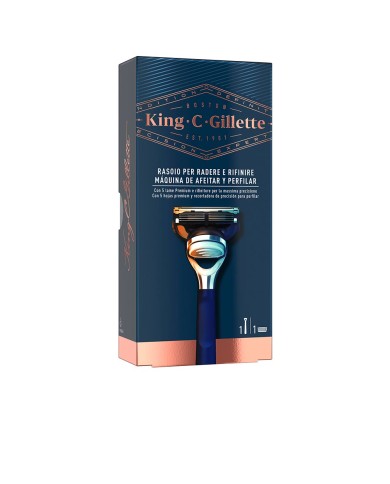 Gillette King Máquina de Barbear & Contornos | Éclatant