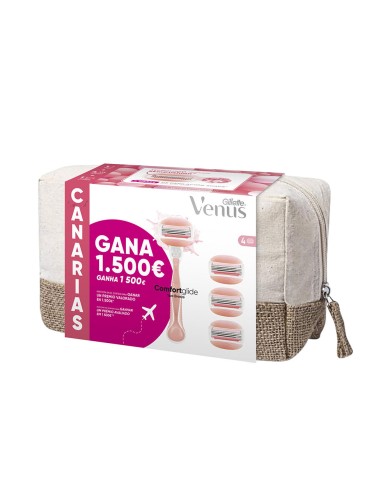 Gillette Venus Spa Breeze Canárias | Máquina + 4 Recambios