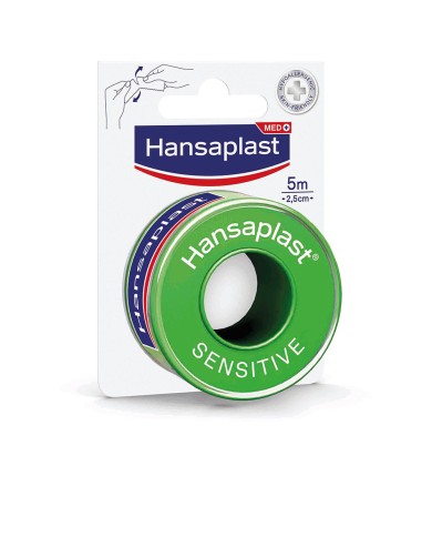 Hansaplast Esparadrapo Sensitive 5m x 2,5cm | Éclatant