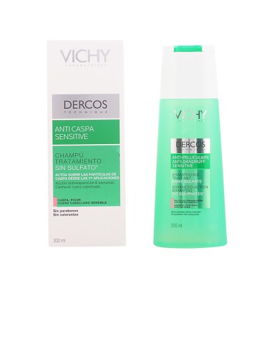 Vichy Dercos Champô Anticaspa Sensitive Sem Sulfatos 200ml