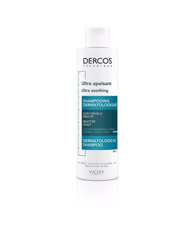 VICHY Dercos Champô Ultra Calmante Cabelo Oleoso 200ml