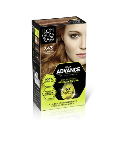Llongueras Color Advance #7,43 Cobreado Dourado | Éclatant