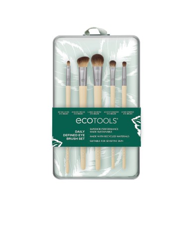 ECOTOOLS Daily Defined Eye – Lote 6 Pincéis de Olhos