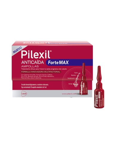 Pilexil Forte Max Ampolas Antiqueda 20x5ml | Éclatant
